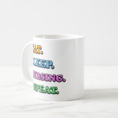 Mug eat sleep nursing reprat (Devant gauche)