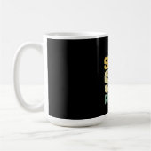 Mug Eat Sleep Ski Repeat Skiing Skier Funny Lover Pois (Gauche)