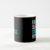Mug Eat Sleep Stop Buts Répéter - Goalkeeper Cadeau (Centre)