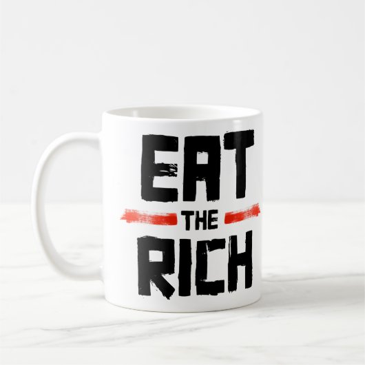 Mug EAT the RICH (Gauche)