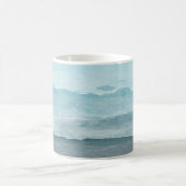 Mug Eau bleu mer Abstraite (Centre)