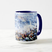 Mug Eau bleue cool (Devant droit)