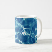 Mug Eau bleue étincelante (Devant droit)