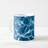 Mug Eau bleue étincelante (Devant gauche)