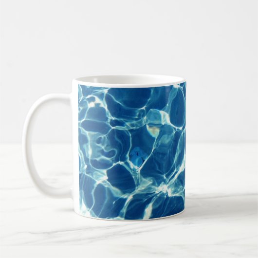 Mug Eau bleue étincelante (Gauche)