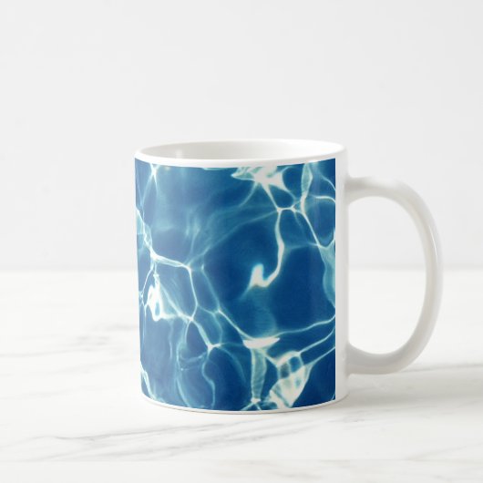 Mug Eau bleue étincelante (Droite)