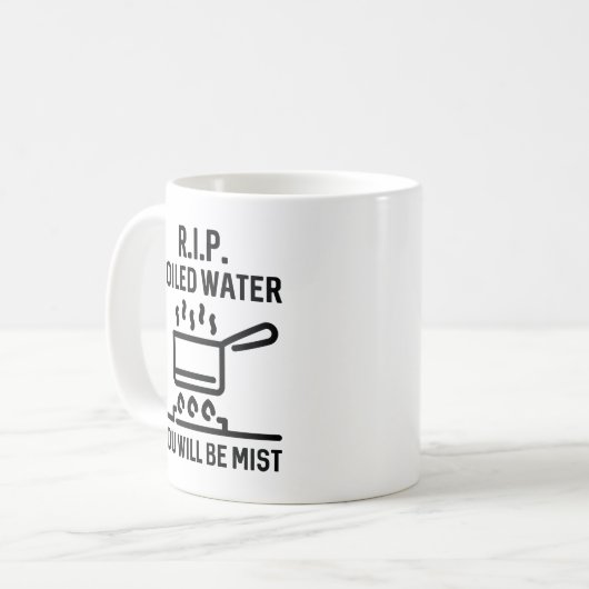 Mug Eau bouillie (Devant gauche)