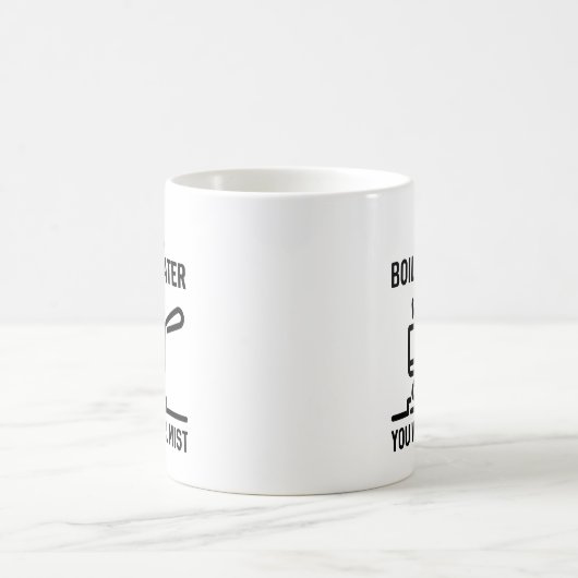 Mug Eau bouillie (Centre)