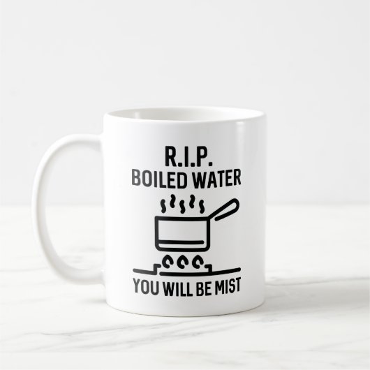 Mug Eau bouillie (Gauche)
