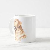 Mug Eau-couleur personnalisée Labrador Retriever (Devant gauche)