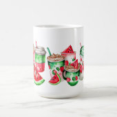 MUG EAU COULEUR ROUGE VERT BLANC EAU BOISSONS DE MELON (Centre)