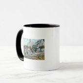 Mug Eau de Hauling avec Chiens Nome, AK (Devant gauche)