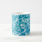 Mug Eau de la mer Bleue avec des lacs de neige (Centre)