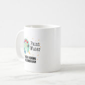Mug Eau de peinture ne buvez pas (Devant gauche)