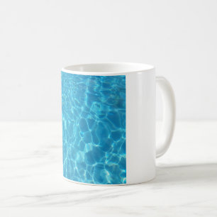 Mug Eau de piscine bleu ciel cristallin