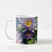 Mug Eau Lily fleur vibrante (Gauche)