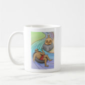 Mug Eau rocheuse — Aller avec le flux (Gauche)