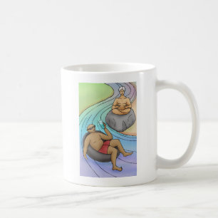 Mug Eau rocheuse — Aller avec le flux