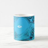 Mug Eaux ondulées Jésus Poisson (Centre)