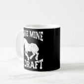 Mug Ébauche De Cheval Pour Faire De Moi Un Ébauche (Devant gauche)
