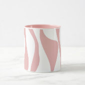 Mug Ebb et flux 4 - rose et blanc (Centre)