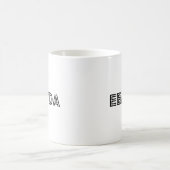 Mug EBITODA Écriture drôle cool typo noir (Centre)