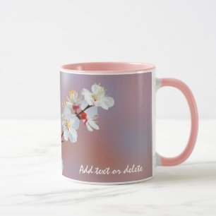 Mug Éblouissante floraison japonaise d'abricots