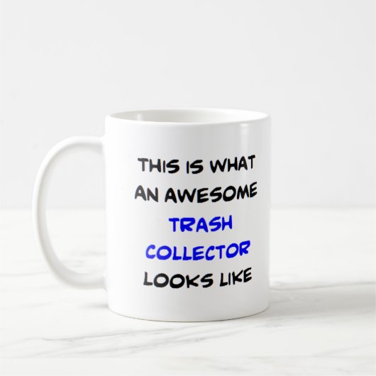 Mug éboueur, génial (Gauche)