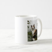 Mug Écaille et chat blanc (Devant droit)