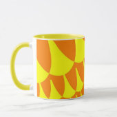 Mug Écaille jaune et orange (Gauche)