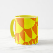 Mug Écaille jaune et orange (Devant gauche)