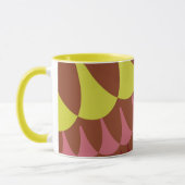 Mug Écaille rose et marron (Gauche)