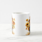 Mug Écart avec tournesol (Centre)