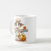 Mug Écart d'automne | Bonne Halloween (Devant gauche)