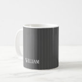 Mug Écarts gris personnalisés (Devant gauche)