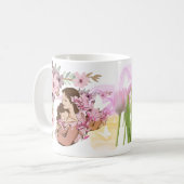 MUG ECC,MARIPOSAS LUMINOSA, TAZA TULIPAN (Devant gauche)