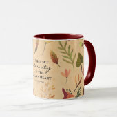 Mug Ecclésiaste 3:11 Il a mis l'éternité dans le coeur (Devant droit)