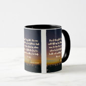 Mug Ecclésiaste 4:10 KJV Bible Écriture Pic Deux Tons (Devant droit)