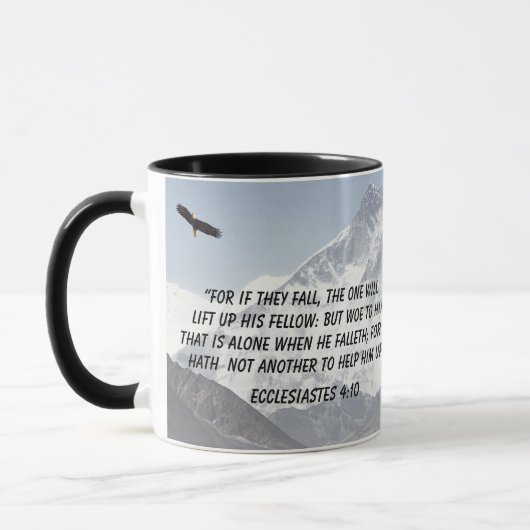 Mug Ecclésiastes 4:10 (Gauche)