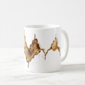 Mug ECG Coffee Stain Art Nuring (Devant droit)