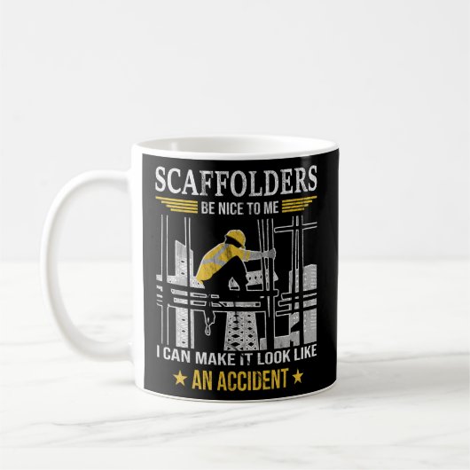 Mug Échafaudeur échafaudage échafaudage échafaudage éc (Gauche)