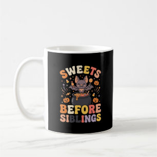 Mug Échange de bonbons d'Halloween entre frères et sœu