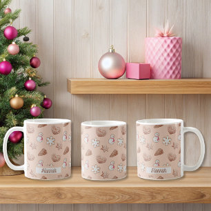 Mug Échange de cookies de Noël