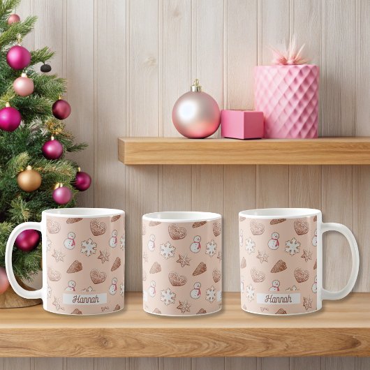 Mug Échange de cookies de Noël