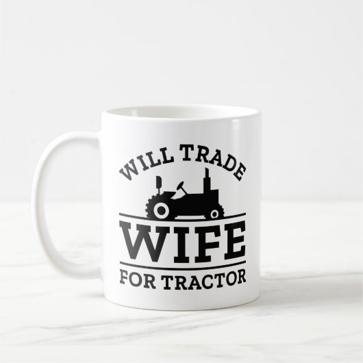 Mug Échange De Femme Pour Tracteur (Gauche)