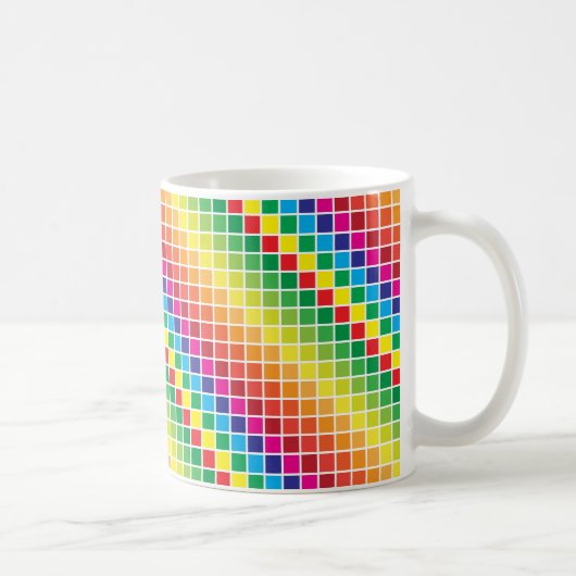 Mug échantillon de couleur arc-en-ciel (Droite)