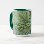 Mug Échantillon de motif de papier peint avec des (Devant gauche)