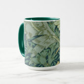 Mug Échantillon de motif de papier peint avec le (Devant gauche)
