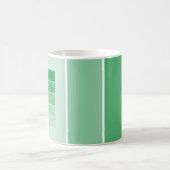 Mug Échantillons de peinture vert brillant (Centre)