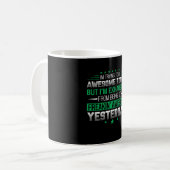 Mug Échappement impressionnant d'aujourd'hui (Devant gauche)